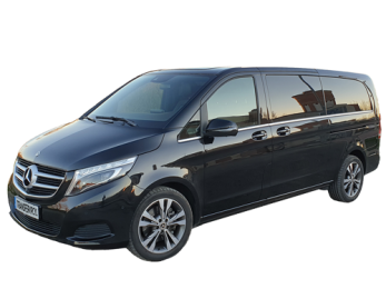 Traslado privado con mercedes clase V extralarga